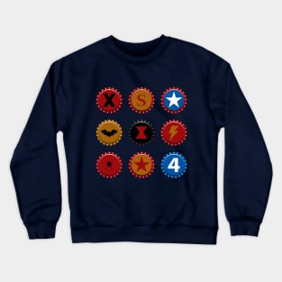 Bottle Cap Heroes Crewneck Sweatshirt